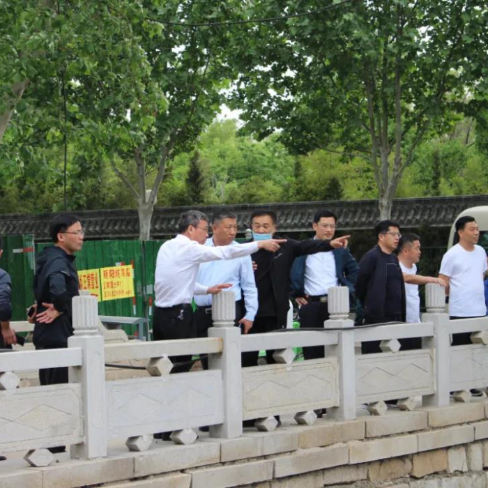 李洪文縣長視察城市重點工程建設(shè)情況