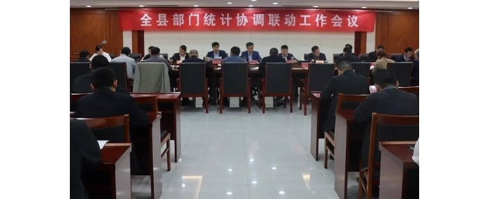 汶上縣召開部門統(tǒng)計(jì)協(xié)調(diào)聯(lián)動工作會議